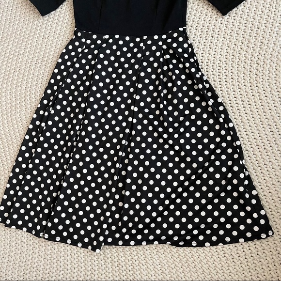 Polka Dot Midi Dress - Picture 4 of 5